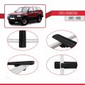 Opel Frontera 1992-1998 Arası ile Uyumlu BASIC Model Ara Atkı Tavan Barı Siyah 3 Adet