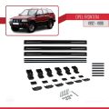 Opel Frontera 1992-1998 Arası ile Uyumlu BASIC Model Ara Atkı Tavan Barı Siyah 3 Adet