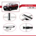 Opel Frontera 1992-1998 Arası ile Uyumlu BASIC Model Ara Atkı Tavan Barı Gri 3 Adet