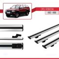 Opel Frontera 1992-1998 Arası ile Uyumlu BASIC Model Ara Atkı Tavan Barı Gri 3 Adet