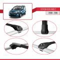Citroen Berlingo 2 (B9) 2008-2018 Arası ile Uyumlu ACE-1 Ara Atkı Tavan Barı Siyah 2 Adet
