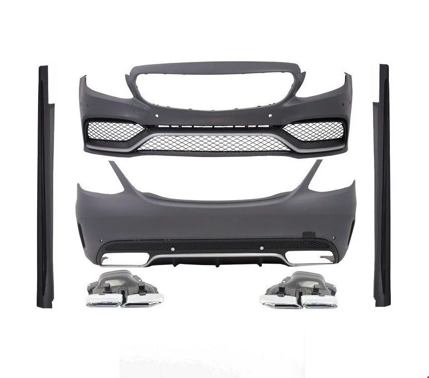 Mercedes C63 W205 Body Kit Komple (Ön Arka Yan) 2014 Sonrası Uyumlu