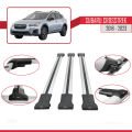 Subaru Crosstrek 2018-2023 Arası ile Uyumlu FLY Model Ara Atkı Tavan Barı Gri 3 Adet