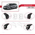 Kia Ceed 3 (CD) SW 2019 ve Sonrası ile Uyumlu ACE-2 Ara Atkı Tavan Barı Siyah 2 Adet
