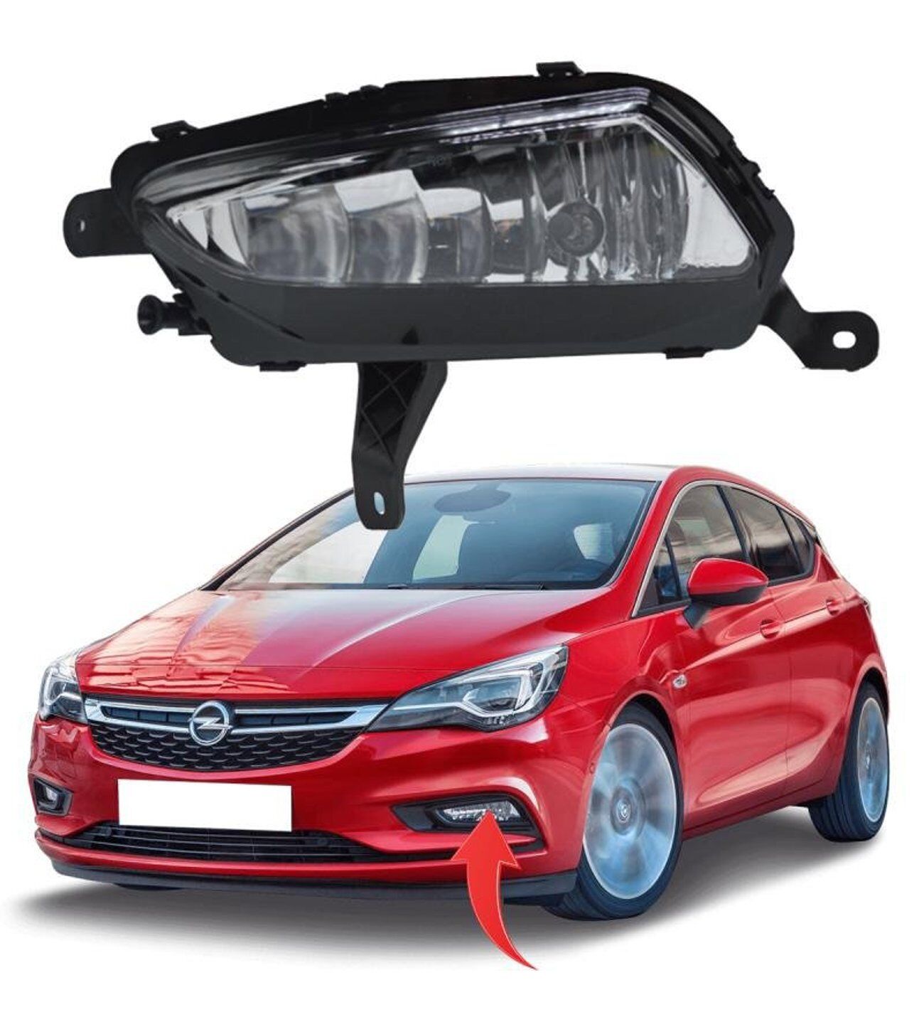 Opel Astra K 2016-2019 Sol Sis Farı