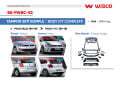 Volkswagen Polo WRC 2009-2018 Tampon Seti Komple Ön Arka Yan Sis Farlı