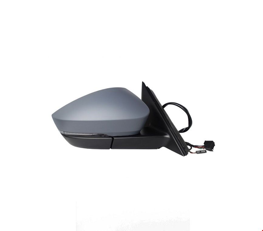 Skoda Kodiaq 2017 ve Sonrası Sağ Dış Ayna (9 Pin Katlanır, Çevre Aydınlatmalı)