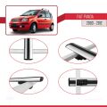 Fiat Panda 2 (169) 2003-2012 Arası ile Uyumlu BASIC Model Ara Atkı Tavan Barı Gri 3 Adet