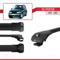 Kia Sportage 1997-2002 Arası ile Uyumlu ACE-1 Ara Atkı Tavan Barı Siyah 3 Adet