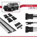 Jeep Patriot 2007-2017 Arası ile Uyumlu FLY Model Ara Atkı Tavan Barı Gri 2 Adet
