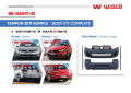 Volkswagen Golf 6 GTI 2008-2013 Uyumlu Komple Tampon Seti (Ön-Arka-Yan)