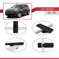 Jeep Cherokee 5 (KL) 2014-2023 Arası ile Uyumlu BASIC Model Ara Atkı Tavan Barı Siyah 3 Adet