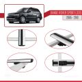 Land Rover Range Rover Sport (L320) 2005-2013 Arası ile Uyumlu BASIC Model Ara Atkı Tavan Barı Gri 2 Adet