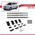 Ssangyong Stavic 2005-2012 Arası ile Uyumlu BASIC Model Ara Atkı Tavan Barı Gri 2 Adet