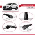 Chevrolet Captiva 2016-2018 Arası ile Uyumlu ACE-1 Ara Atkı Tavan Barı Siyah 2 Adet
