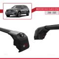 Mercedes GLC Class (X253) 2016-2022 Arası ile Uyumlu ACE-2 Ara Atkı Tavan Barı Siyah 2 Adet