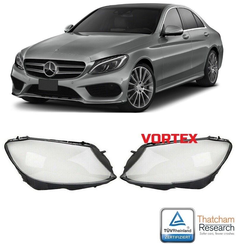 Mercedes-benz C Serisi W205 Ön Far Camı Sol 2014 Sonrası Uyumlu