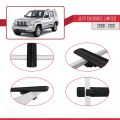 Jeep Cherokee 4 (KK) 2008-2013 Arası ile Uyumlu BASIC Model Ara Atkı Tavan Barı Siyah 3 Adet