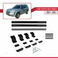 Land Rover Freelander 2 (L359) 2007-2015 Arası ile Uyumlu BASIC Model Ara Atkı Tavan Barı Siyah 2 Adet