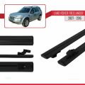 Land Rover Freelander 2 (L359) 2007-2015 Arası ile Uyumlu BASIC Model Ara Atkı Tavan Barı Siyah 2 Adet