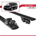 Seat Alhambra 2 (7N) 2010-2020 Arası ile Uyumlu HOOK Model Ara Atkı Tavan Barı Siyah 2 Adet