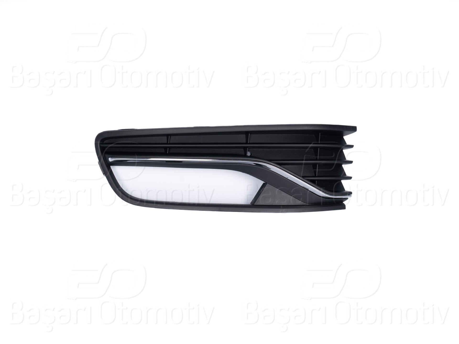 Volkswagen Polo 2014-2018 Sol Sisli Nikelajlı Üçgen Braketli Tampon Izgarası