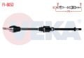 Fiat Doblo (152,263) 2010- Sağ Ön Komple Aks 1.3 MJT 970mm