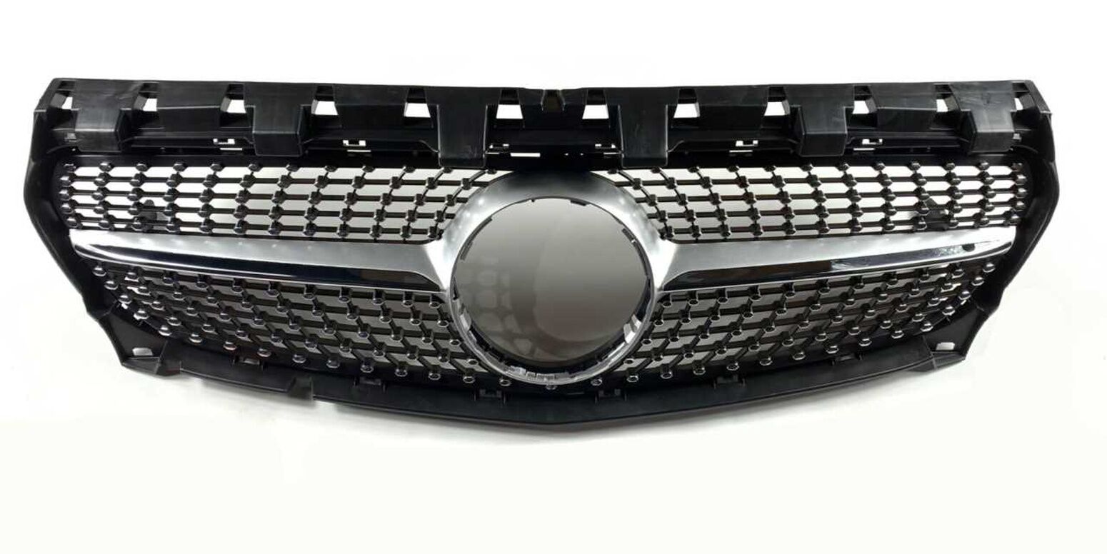 Mercedes W117 (2016-2018) CLA Uyumlu Diamond Panjur - Gri