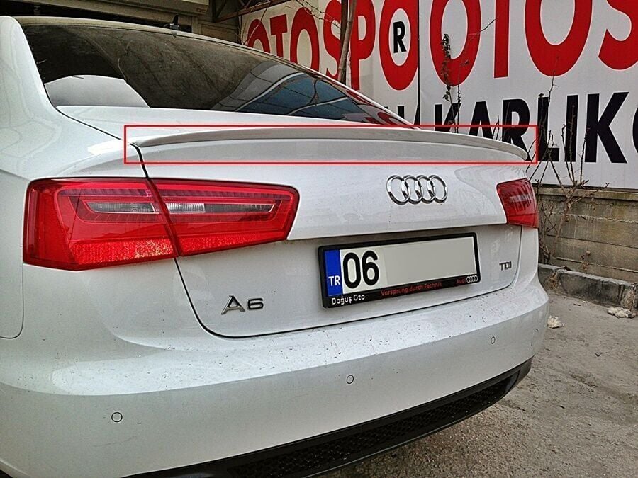 Audi A6 Uyumlu Yedek Parça Bagaj Spoiler