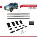 Land Rover Freelander 2 (L359) 2007-2015 Arası ile Uyumlu BASIC Model Ara Atkı Tavan Barı Gri 2 Adet