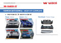 Volkswagen Golf 6 R20 2008-2013 Uyumlu Tampon Seti Komple (Ön-Arka-Yan)