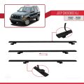 Jeep Cherokee 3 (KJ) 2002-2007 Arası ile Uyumlu BASIC Model Ara Atkı Tavan Barı Siyah 3 Adet