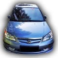 Honda Civic Vtec2 2004 - 2007 S2000 Ön Ek Plastik Boyasız