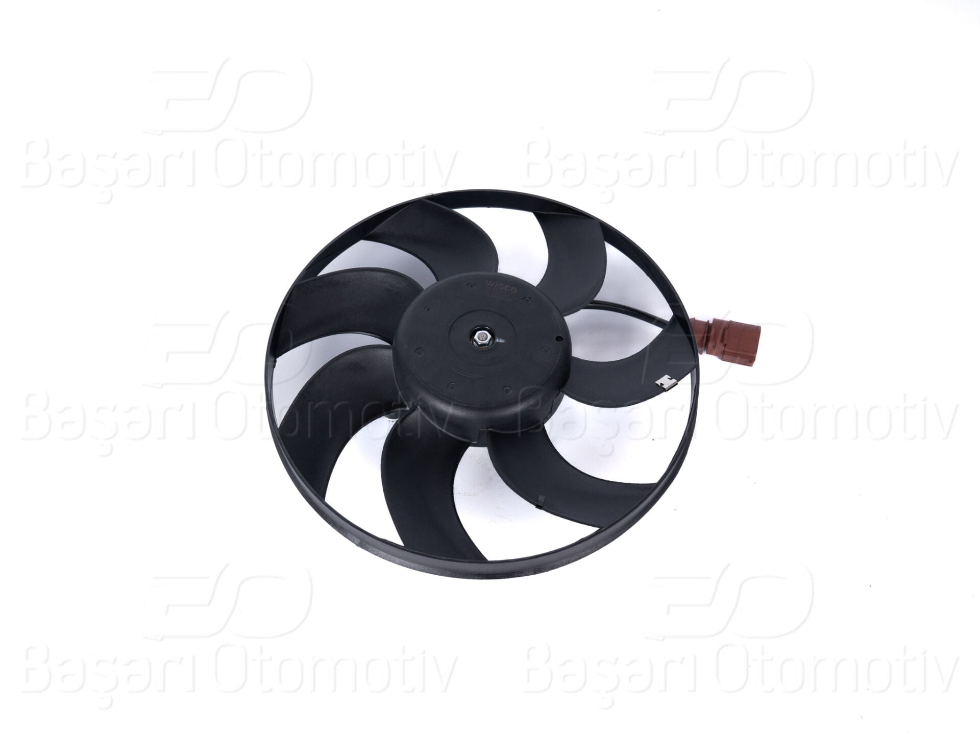 Volkswagen Golf 5 Caddy Jetta Seat Leon 2005 Sonrası Davlumbazsız Fan Motoru (295 MM - 2 Fiş - 7 Kanat)