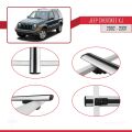 Jeep Cherokee 3 (KJ) 2002-2007 Arası ile Uyumlu BASIC Model Ara Atkı Tavan Barı Gri 3 Adet
