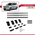 Ssangyong Rodius 2 2013-2018 Arası ile Uyumlu BASIC Model Ara Atkı Tavan Barı Gri 2 Adet