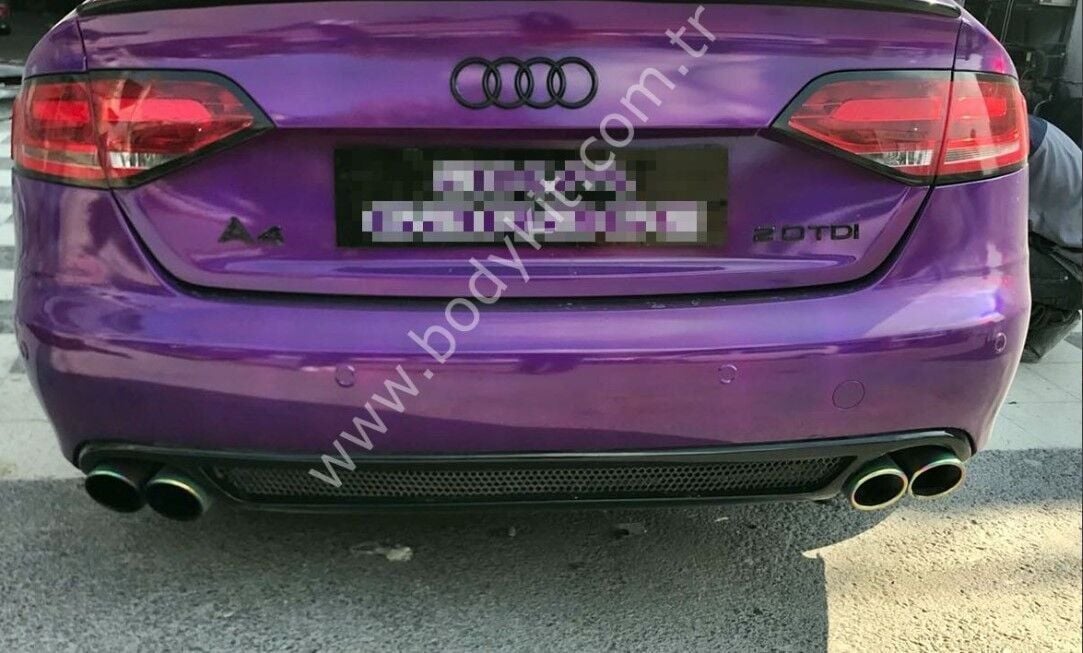 Audi A4 B8 Uyumlu Yedek Parça S Line Difüzör