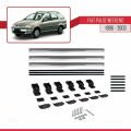 Fiat Palio (178) Weekend 1996-2003 Arası ile Uyumlu BASIC Model Ara Atkı Tavan Barı Gri 3 Adet