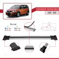 Volkswagen Touran Cross Pre-Facelift 2007-2010 Arası ile Uyumlu FLY Model Ara Atkı Tavan Barı Gri 2 Adet