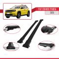 Fiat Grande Panda 2025-2025 Arası ile Uyumlu FLY Model Ara Atkı Tavan Barı Siyah 2 Adet