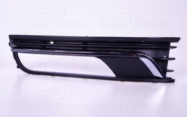 Volkswagen Passat B7 2011-2014 Sol Sisli Tek Nikelajlı Tampon Izgarası
