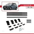 Lada Kalina 2 SW 2013-2018 Arası ile Uyumlu BASIC Model Ara Atkı Tavan Barı Siyah 2 Adet