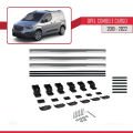 Opel Combo E Cargo 2019-2022 Arası ile Uyumlu BASIC Model Ara Atkı Tavan Barı Gri 3 Adet