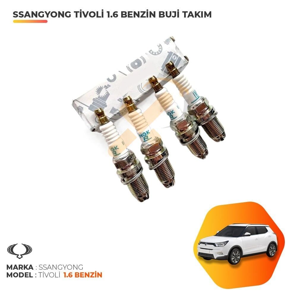 Ateşleme Bujisi Peugeot C3 C4 C5 C8 206 307 407 807 Cıtroen C4 C5 C8 Xsara Hyundaı SOnata Santa Fe Nıssan Mıcra Prımera 1.6 16V 2.0 16V 00  Sonrası