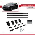 Porsche Cayenne 2 (92A) 2011-2018 Arası ile Uyumlu BASIC Model Ara Atkı Tavan Barı Siyah 2 Adet