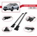 Subaru Crosstrek 2018-2023 Arası ile Uyumlu FLY Model Ara Atkı Tavan Barı Gri 2 Adet