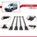 Opel Combo C 2001-2011 Arası ile Uyumlu FLY Model Ara Atkı Tavan Barı Gri 4 Adet
