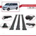 Volkswagen T6 Transporter 2015-2024 Arası ile Uyumlu FLY Model Ara Atkı Tavan Barı Siyah 3 Adet