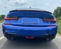 Bmw 3 Serisi 2019+ Uyumlu Yedek Parça G20 Led Spoiler Parlak Siyah