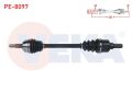 Peugeot 3008 1.6 BlueHDI A-T 2016- Komple Aks Sol Ön Uzunluk 662mm